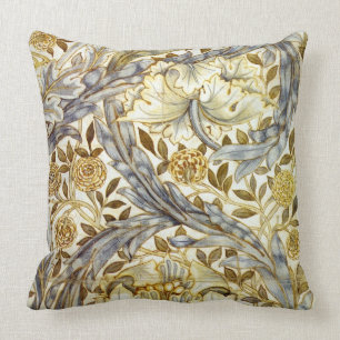 William Morris African Marigold Throw Pillow