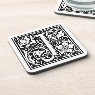 William Morris Alphabet “J” Coaster