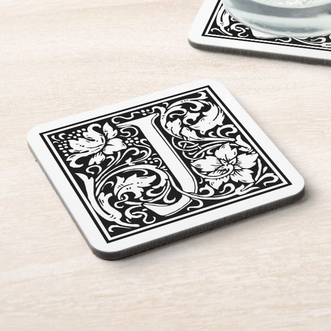 William Morris Alphabet “J” Coaster (Left Side)