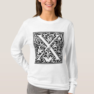 William Morris Alphabet “X” T-Shirt