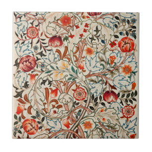 William Morris Ancanthus Portiere Design Tile