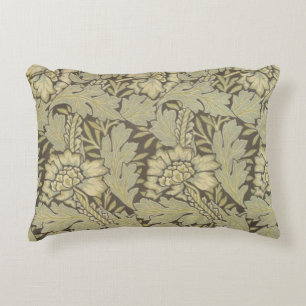 William Morris Anemone Pattern Accent Pillow