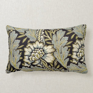 William Morris - Anemone pattern Lumbar Pillow