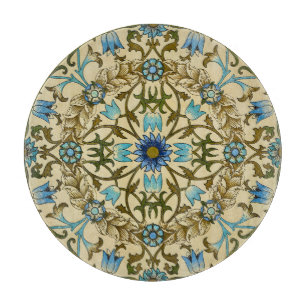 William Morris Antique 1873 Vine & Floral Pattern Cutting Board