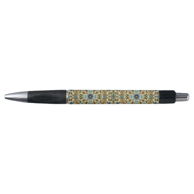 William Morris Antique 1873 Vine & Floral Pattern Pen (Front)