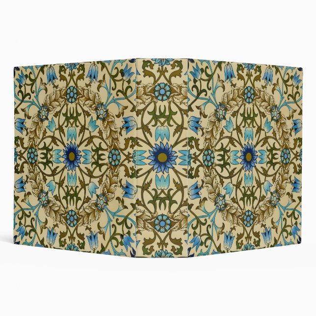 William Morris- Antique 1873 Vine & Flower Pattern Binder (Background)