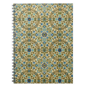 William Morris- Antique 1873 Vine & Flower Pattern Notebook