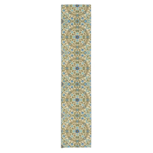 William Morris- Antique 1873 Vine & Flower Pattern Short Table Runner