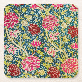 William Morris, Antique Cray Design Square Paper Coaster
