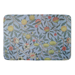 William Morris -Antique Fruit or Pomegrana Pattern Bath Mat