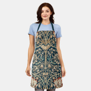 William Morris Antique Honeysuckle Floral Apron