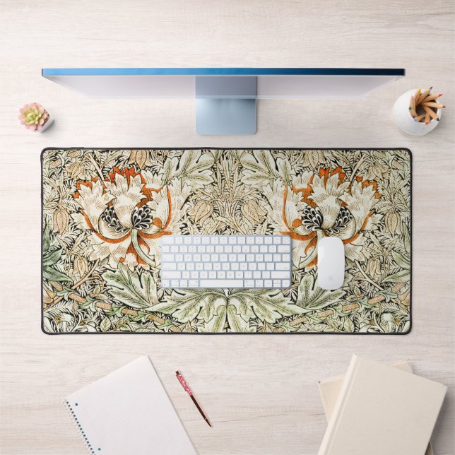 William Morris Antique Honeysuckle Floral Classic (Bureau 1)