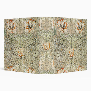 William Morris Antique Honeysuckle Floral Classic Binder