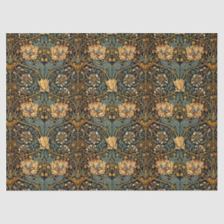 William Morris Antique Honeysuckle Floral Pattern Tissue Paper