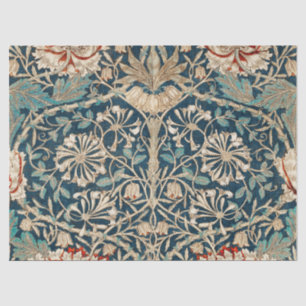 William Morris Antique Honeysuckle Floral Tissue Paper