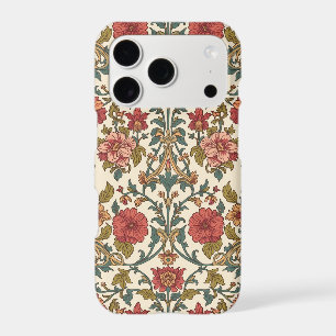 William Morris Antique pink roses Floral Pattern
