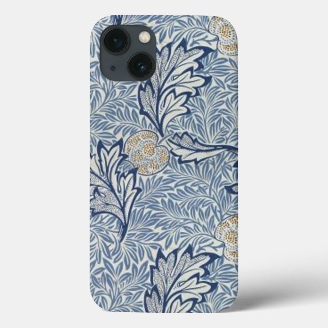 William Morris Apple Flower Floral Design Case-Mate iPhone Case (Back)