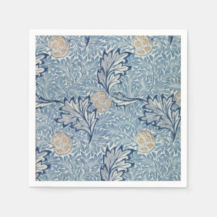 William Morris Apple Flower Floral Design Napkin