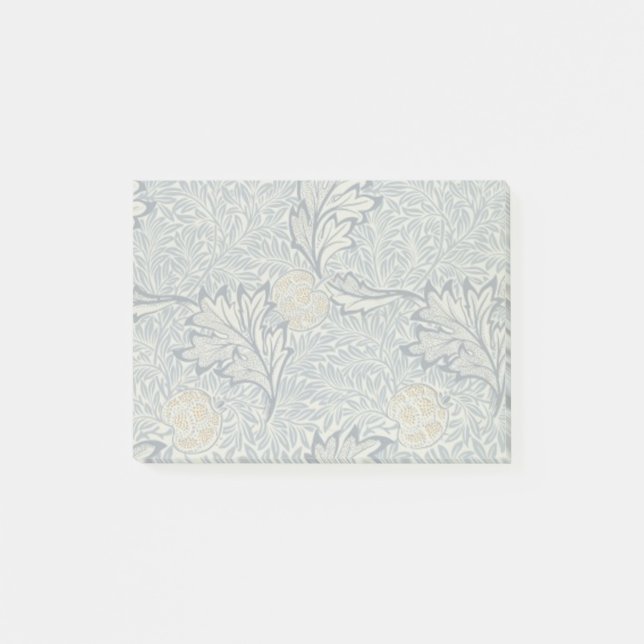 William Morris Apple Flower Floral Design Post-it Notes (Front)