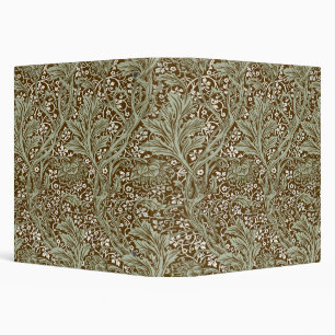 William Morris Arcadia Floral Pattern Classic Binder