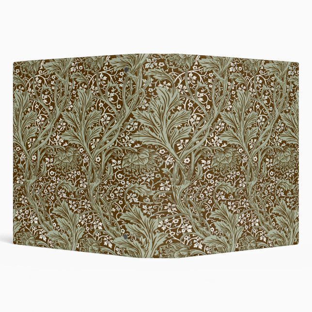 William Morris Arcadia Floral Pattern Classic Binder (Background)