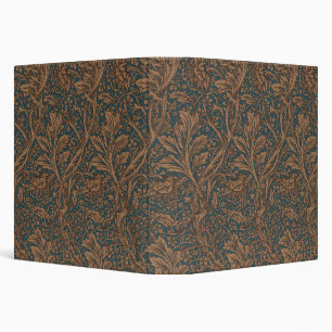 William Morris Arcadia Floral Pattern Classic Binder