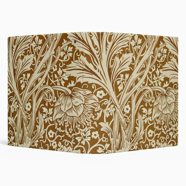 William Morris Arcadia Floral Pattern Classic Binder (Background)
