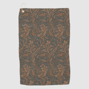 William Morris Arcadia Floral Pattern Classic Golf Towel