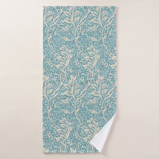 William Morris Arcadia Motif Floral Classique (Serviette de bain)