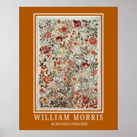 William Morris Art Acanthus Portière Poster
