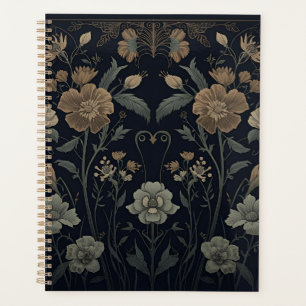 William Morris Art Nouveau Dark Aesthetic floral