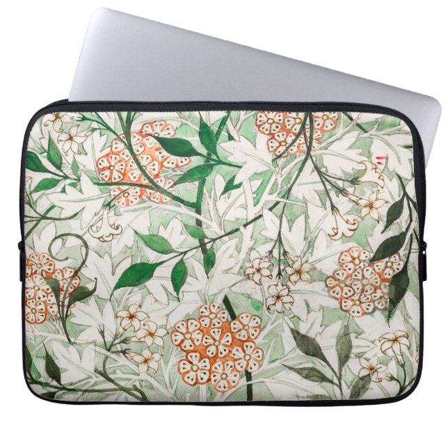 William Morris Art Nouveau Floral Laptop Sleeve (Front)