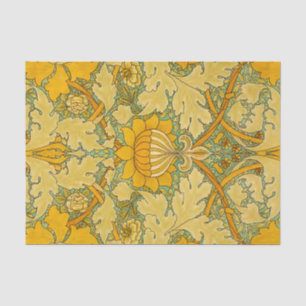 William Morris, Art Nouveau Gold St James Palace Tissue Paper