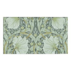 William Morris, Art nouveau pattern, beautiful art Name Tag