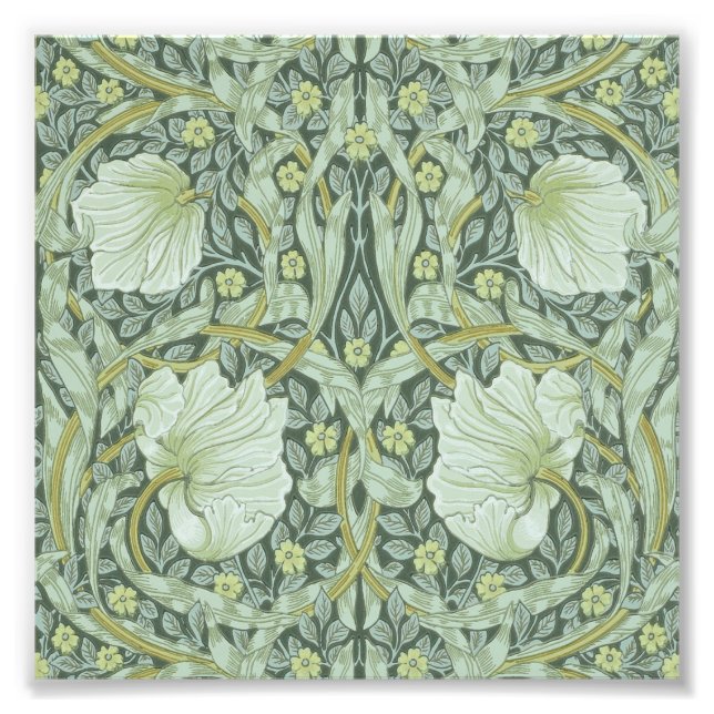 William Morris, Art nouveau pattern, beautiful art Photo Print (Front)