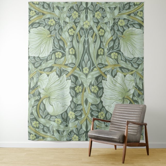 William Morris, Art nouveau pattern, beautiful art Tapestry (In Situ)