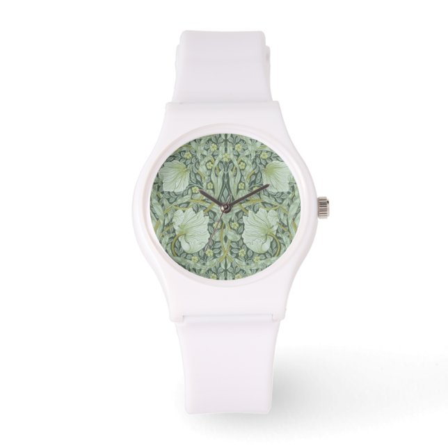 William Morris, Art nouveau pattern, beautiful art Watch (Front)