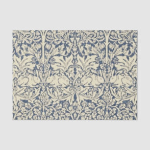 William Morris,art nouveau,pattern,grey,nature,vic Tissue Paper