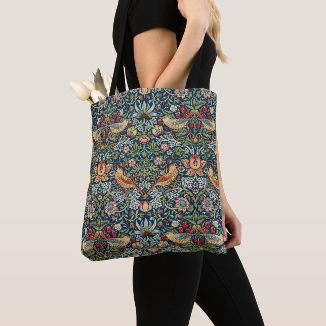 William Morris Art Strawberry Thief Sac fourre-tou (De près)