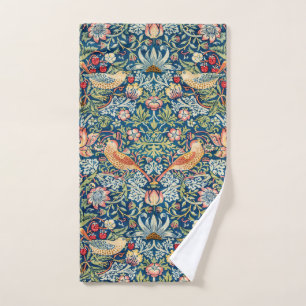 William Morris Art Strawberry Thief Towel