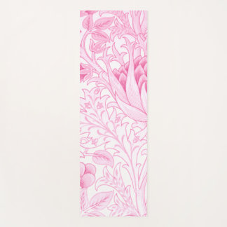 William Morris Artichoke Pale Pink Yoga Mat
