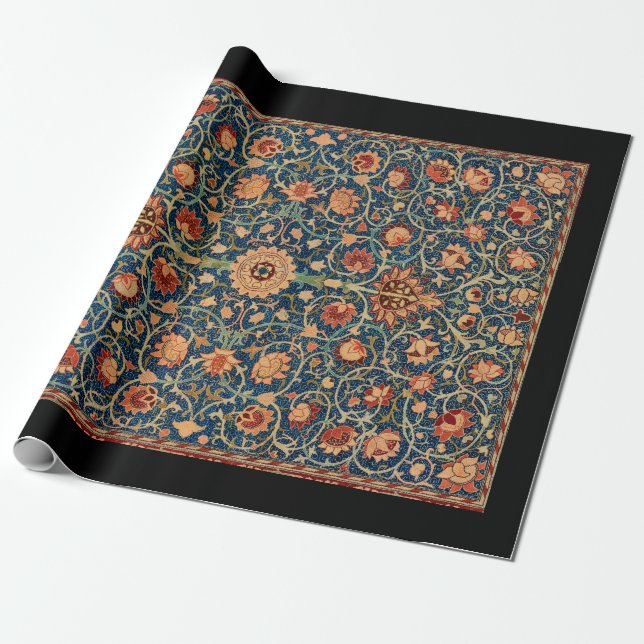 William Morris ARTS AND CRAFTS STYLE GIFT WRAP (Unrolled)