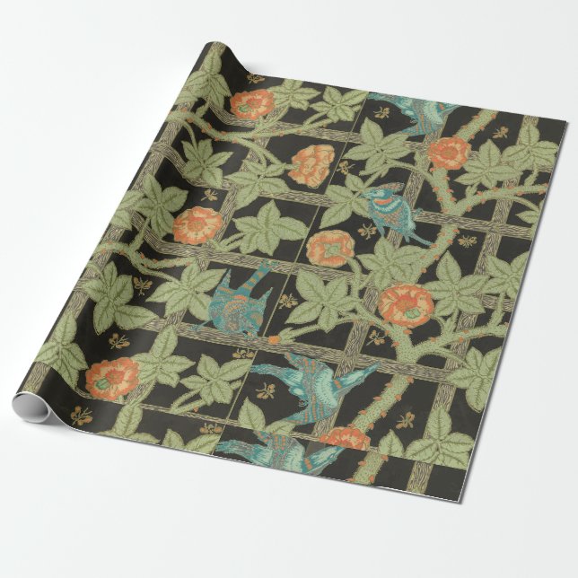 WILLIAM MORRIS ARTS AND CRAFTS Wrapping Paper (Unrolled)