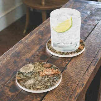 William Morris Autumn Floral Coaster