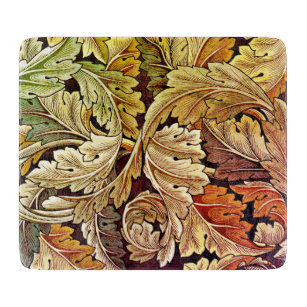 William Morris Autumn Leaves Vintage Cutting Board