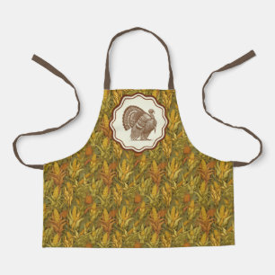 William Morris Autumn Turkey Corn  Apron