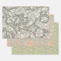 William Morris Bachelor's Button antique damask