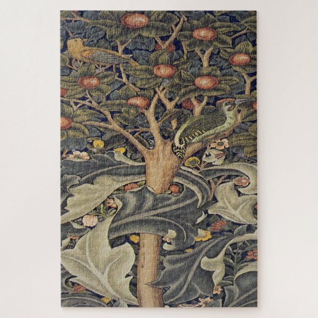 William Morris beautiful art nouveau work Jigsaw Puzzle (Vertical)