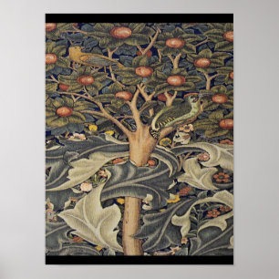 William Morris beautiful art nouveau work Poster