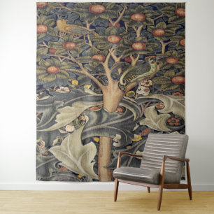 William Morris beautiful art nouveau work,William Tapestry